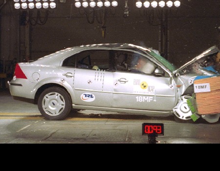 Краш тест Ford Mondeo (2002)